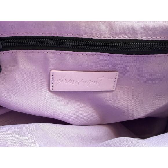 Free People Quilted Large Carryall Bag in Lilac - NWOT - Picture 8 of 11